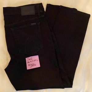 Joe’s black jeans, The Folsom athletic fit 36Wx 29L